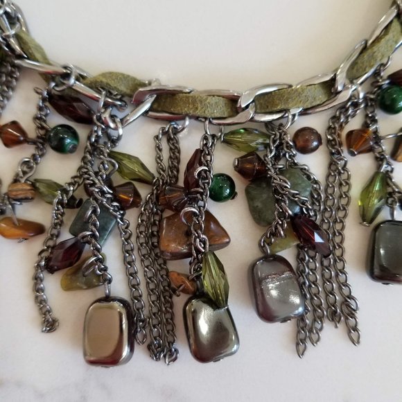 Boho Necklace & Earrings Set - Picture 2 of 8